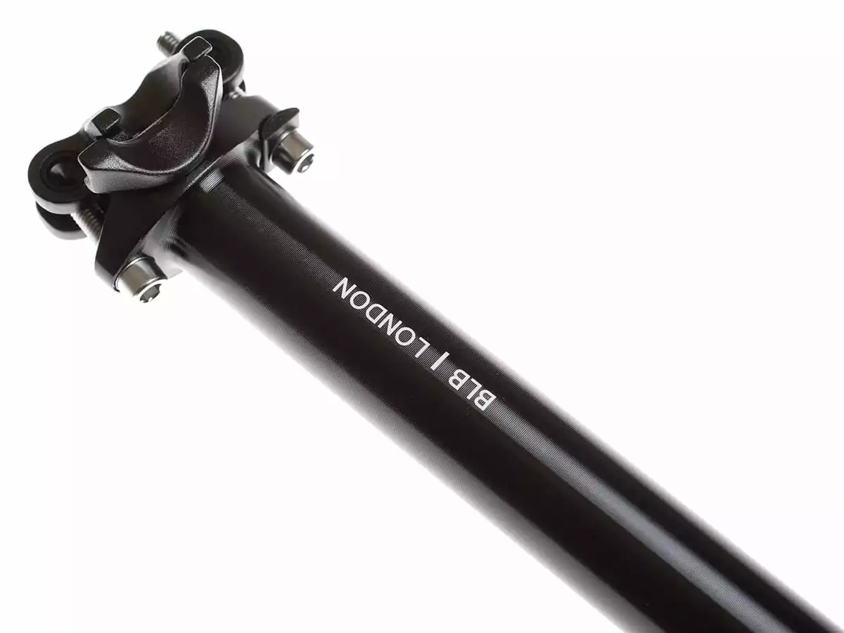 BLB Brick Lane Bikes Groove Volledig CNC Zadelpen 350mm - 27.2 Mm - Zwart 4 BLB Brick Lane Bikes Groove Volledig CNC Zadelpen 350mm - 27.2 Mm - Zwart - Afbeelding 2