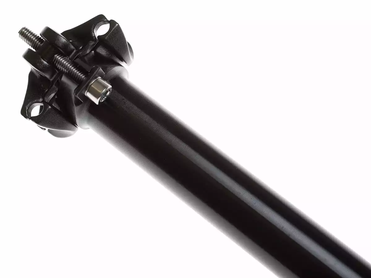 BLB Brick Lane Bikes Groove Volledig CNC Zadelpen 350mm - 27.2 Mm - Zwart 5 BLB Brick Lane Bikes Groove Volledig CNC Zadelpen 350mm - 27.2 Mm - Zwart - Afbeelding 3