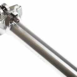 BLB Brick Lane Bikes Groove Volledig CNC Zadelpen 350mm - 27.2 Mm - Zilver -Pitlock Verkoop 0035608 blb groove seat post silver