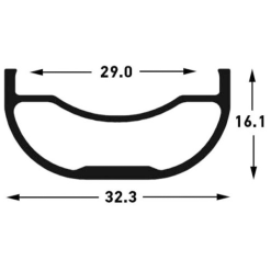 Notubes Wiel ZTR FLOW MK3 27.5" -Pitlock Verkoop 123eWd8Gx1Dgz9vP