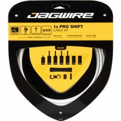 JAGWIRE 1X Pro Schakelkabelset - Wit