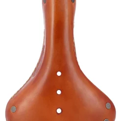 Gusti Leder Bike Bernard H Lederen Fietszadel - Honingbruin -Pitlock Verkoop 2F3 20 42 vorne fahrradsattel leder