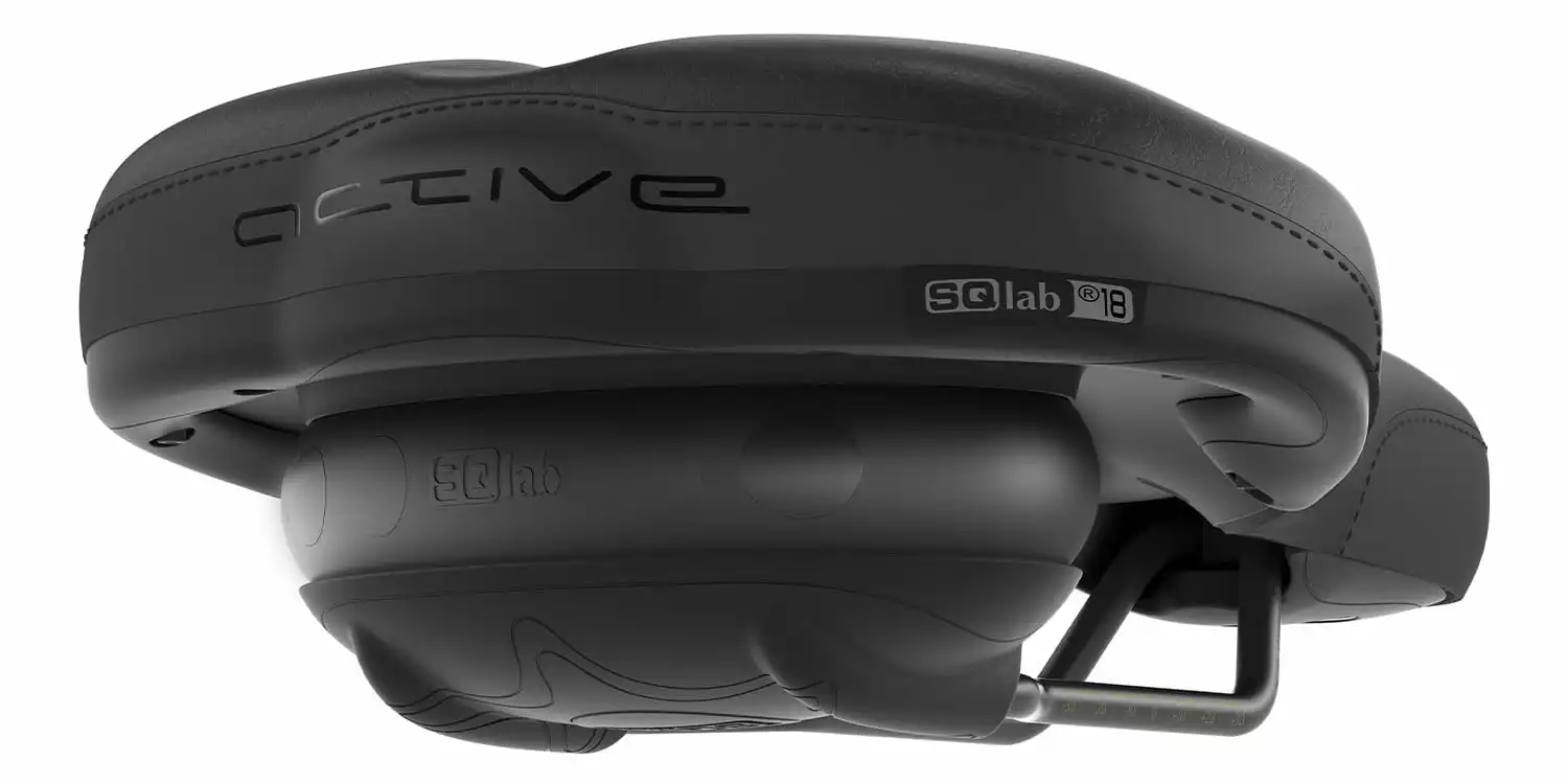Sqlab 621 Ergolux Active 2.0 Zadel - Zwart 7 Sqlab 621 Ergolux Active 2.0 Zadel - Zwart - Afbeelding 5