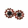 HOPE Jockey Wheels Schakelpoelies - 12Z - Rood