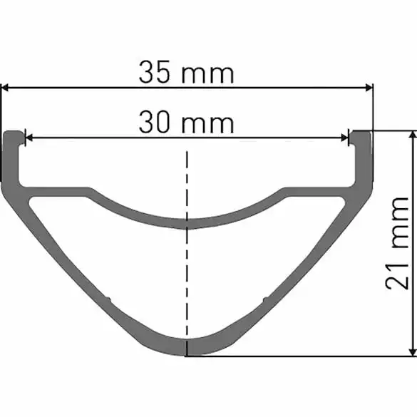 Dt-swiss EX 511 Disc Velg - 27.5 Inch - Zwart 4 Dt-swiss EX 511 Disc Velg - 27.5 Inch - Zwart - Afbeelding 2