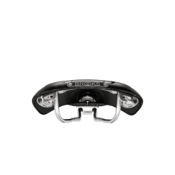 BROOKS B15 Swallow Chroom Zadel - Zwart -Pitlock Verkoop 80410100 detail 5