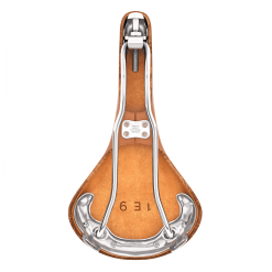 BROOKS B15 Swallow Chroom Zadel - Zwart 10 BROOKS B15 Swallow Chroom Zadel - Zwart -Pitlock Verkoop 80410112 detail 4