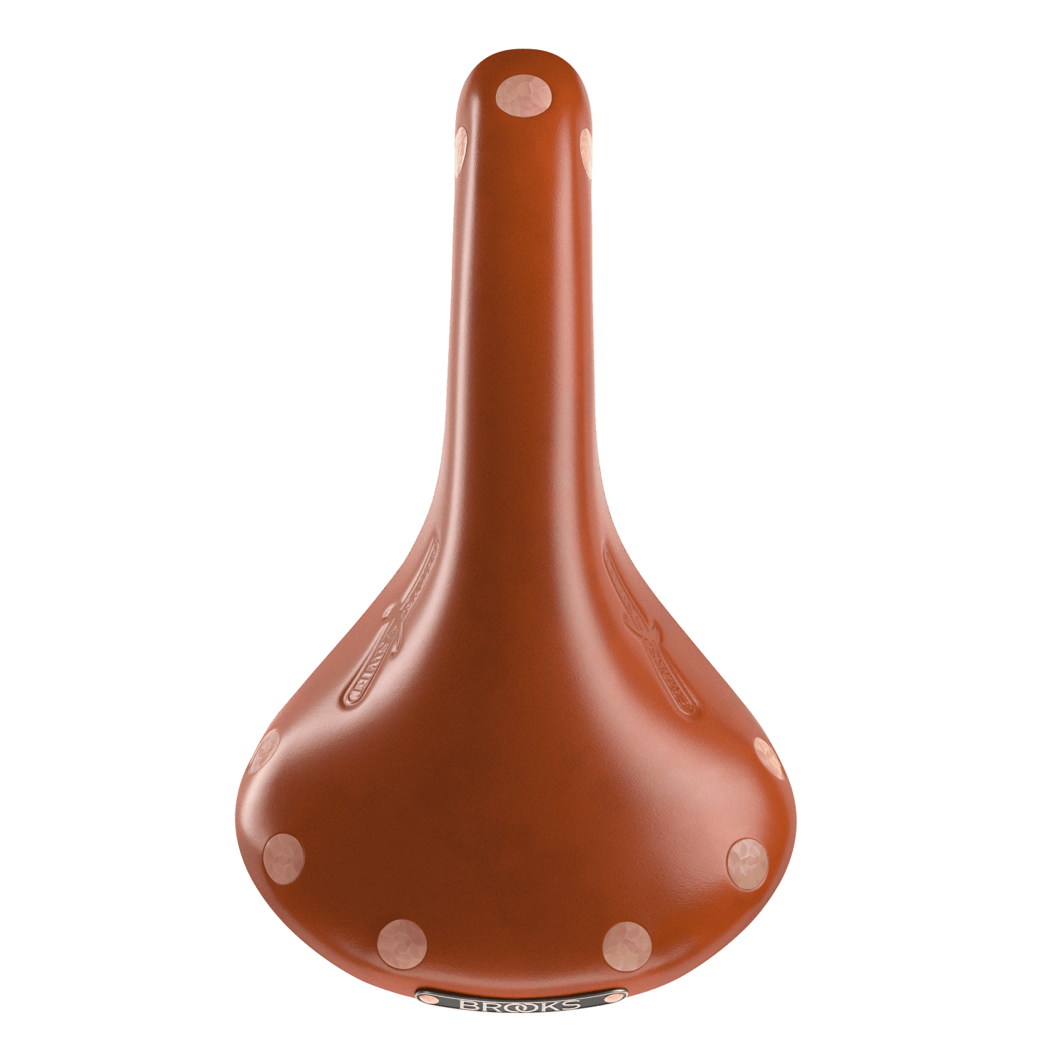 BROOKS Swift Chroom Zadel - Bruin/Honingbruin 4 BROOKS Swift Chroom Zadel - Bruin/Honingbruin - Afbeelding 2