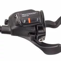 MICROSHIFT Acolyte Xpress Plus Versnellingspook 1x8 Speed - Zwart