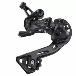 MICROSHIFT Advent Achterderailleur Medium Kooi 1x9/8 Speed - Zwart