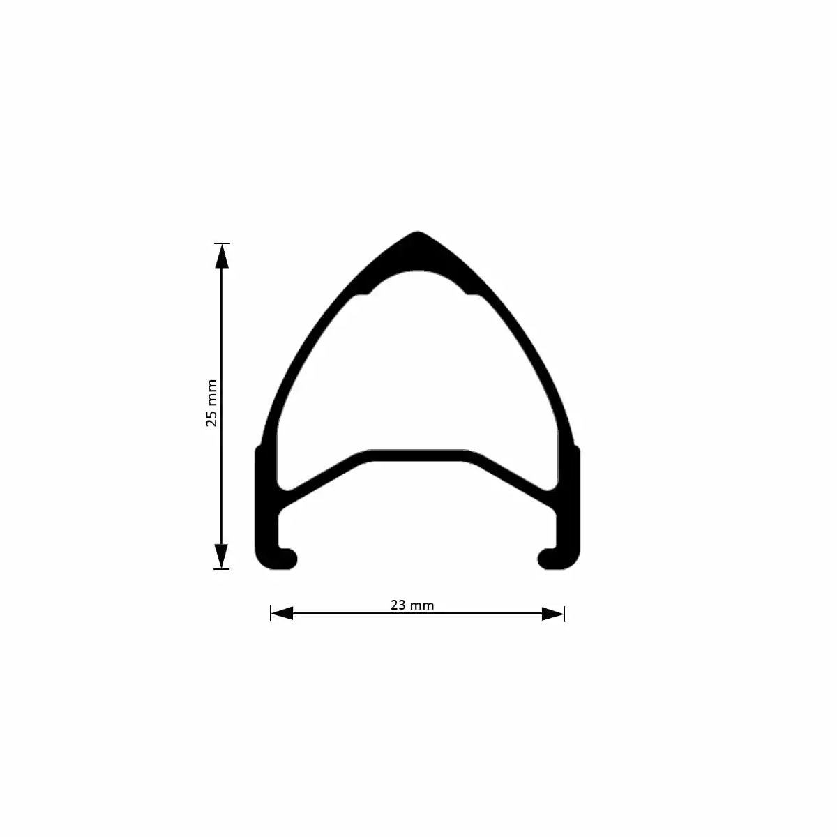 H Plus Son Velg 28 Inch - Archetype - Bewerkt - Zilver 5 H Plus Son Velg 28 Inch - Archetype - Bewerkt - Zilver - Afbeelding 3