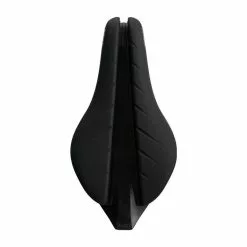 Fabric Tri Flat Race Zadel - Zwart -Pitlock Verkoop Fabric Tri Elite Saddle BlackBlack 134mm Top