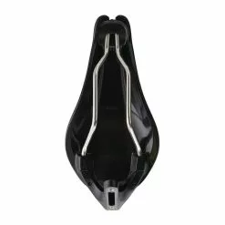 Fabric Tri Flat Race Zadel - Zwart -Pitlock Verkoop Fabric Tri Flat Race Saddle BlackBlack 134mm Base