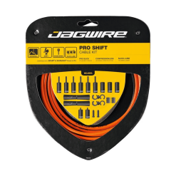 JAGWIRE Schakelkabelset 2x Pro Road & Mountain Shimano/SRAM - Oranje