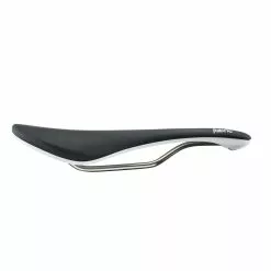 Fabric Line Shallow Race Zadel - 134 Mm - Zwart/Wit -Pitlock Verkoop Line shallow race saddle white FA SAD 0071