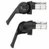 MICROSHIFT MTB Bar End Shifter Set Shimano 2/3x10 Speed - Zwart -Pitlock Verkoop MTBBarendSchalthebel SetShimano23x10speed black 1