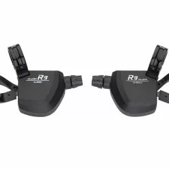 MICROSHIFT R9 Road Xpress Flat Bar Shifter 2x9 Speed - Zwart