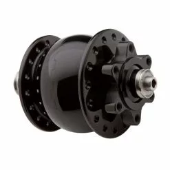 Naaf Dynamo-SON 28 Disc 6-gaats - Zwart Geanodiseerd