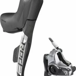 SRAM Kit RED ETap AXS 2-speed, Zonder Crank, Hydr., 6-Bolt Flat Mount, 2-Delig Incl. 160mm Remschijven -Pitlock Verkoop SRAMKitREDeTapAXS2 fach ohneKurbel hydr 6 Boltflatmount 2 Pieceinkl 160mmBrems 9