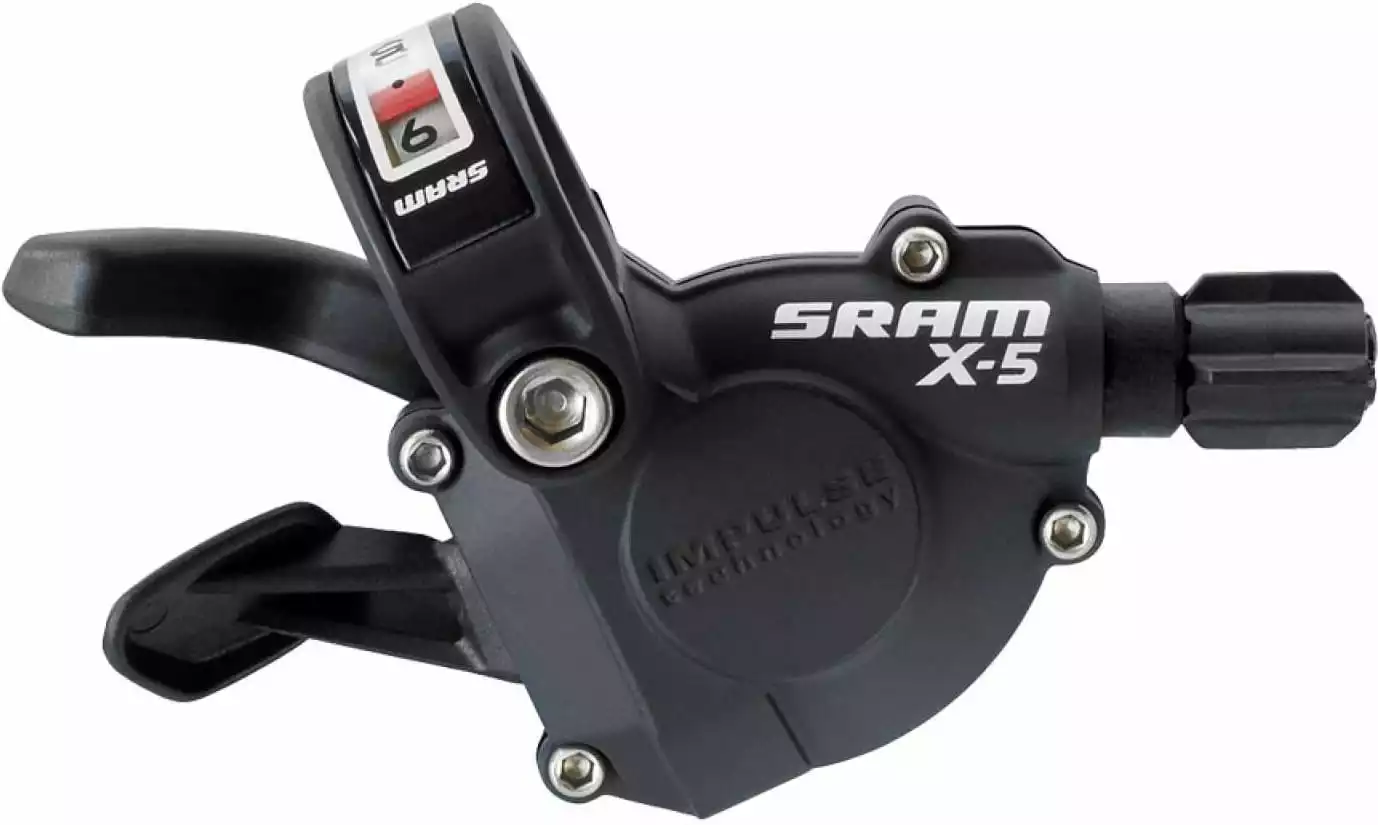 SRAM Trigger X.5 9-speed Achter, Zwart 3 SRAM Trigger X.5 9-speed Achter, Zwart