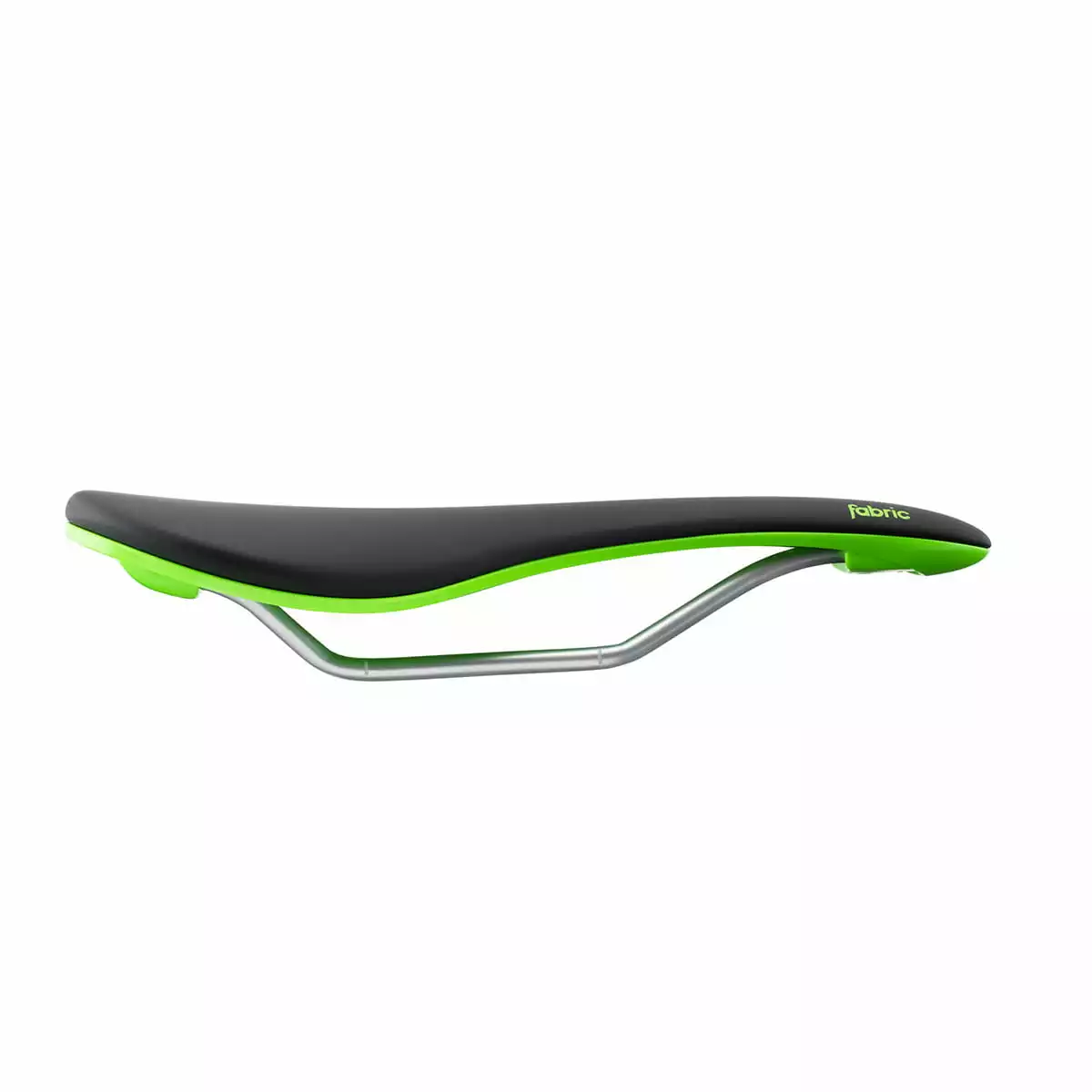 Fabric Scoop Elite Plat Zadel - Zwart/Groen 4 Fabric Scoop Elite Plat Zadel - Zwart/Groen - Afbeelding 2