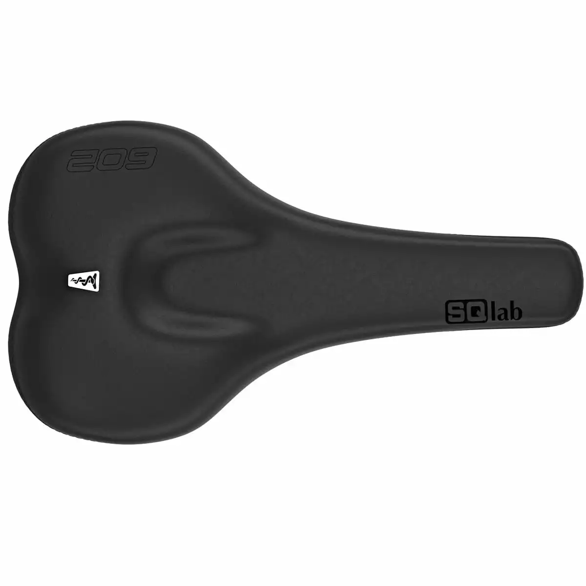 Sqlab 602 M-D Line Actief Zadel - Zwart 4 Sqlab 602 M-D Line Actief Zadel - Zwart - Afbeelding 2