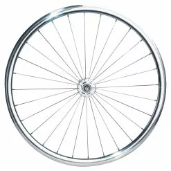 Novatec Singlespeed/vast Wielstel - Gepolijst Zilver