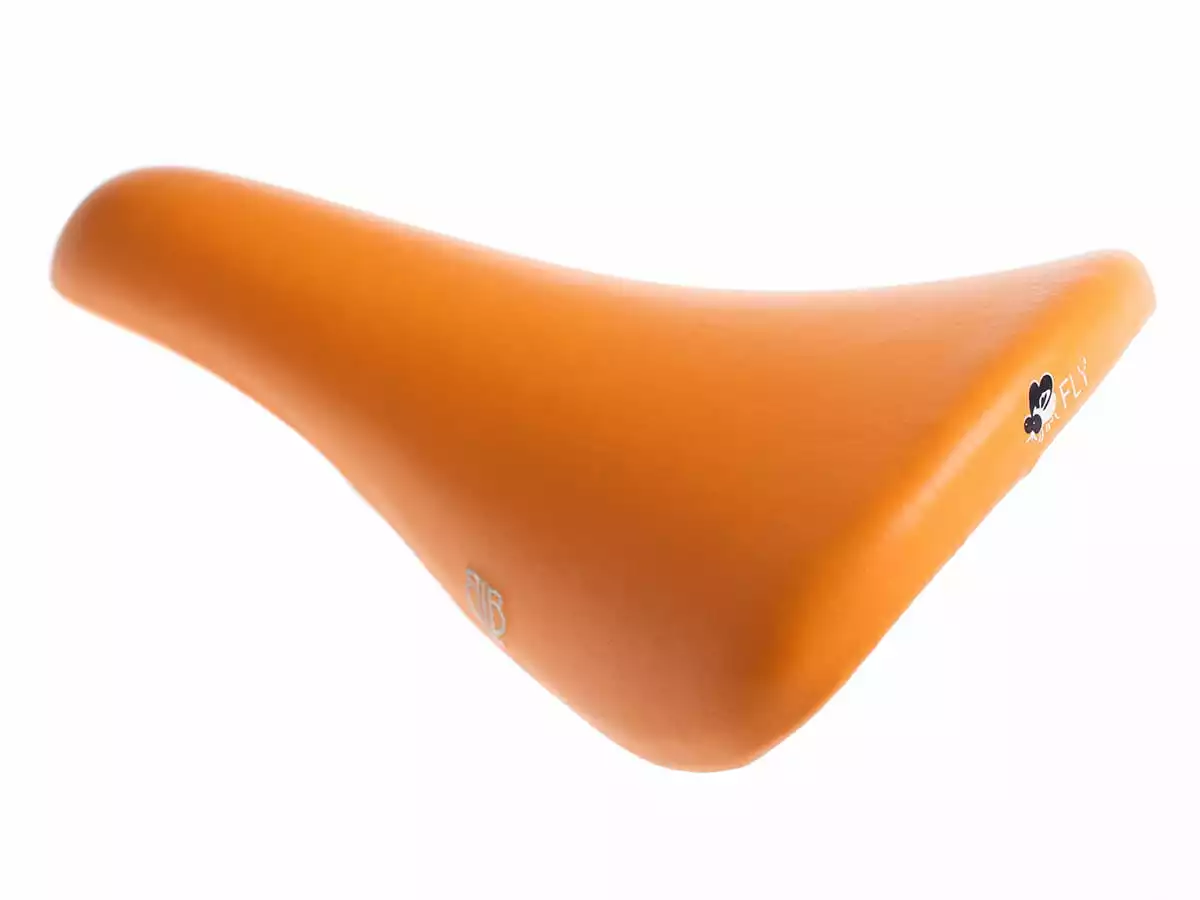 BLB Brick Lane Bikes Vliegzadel - Oranje 5 BLB Brick Lane Bikes Vliegzadel - Oranje - Afbeelding 3