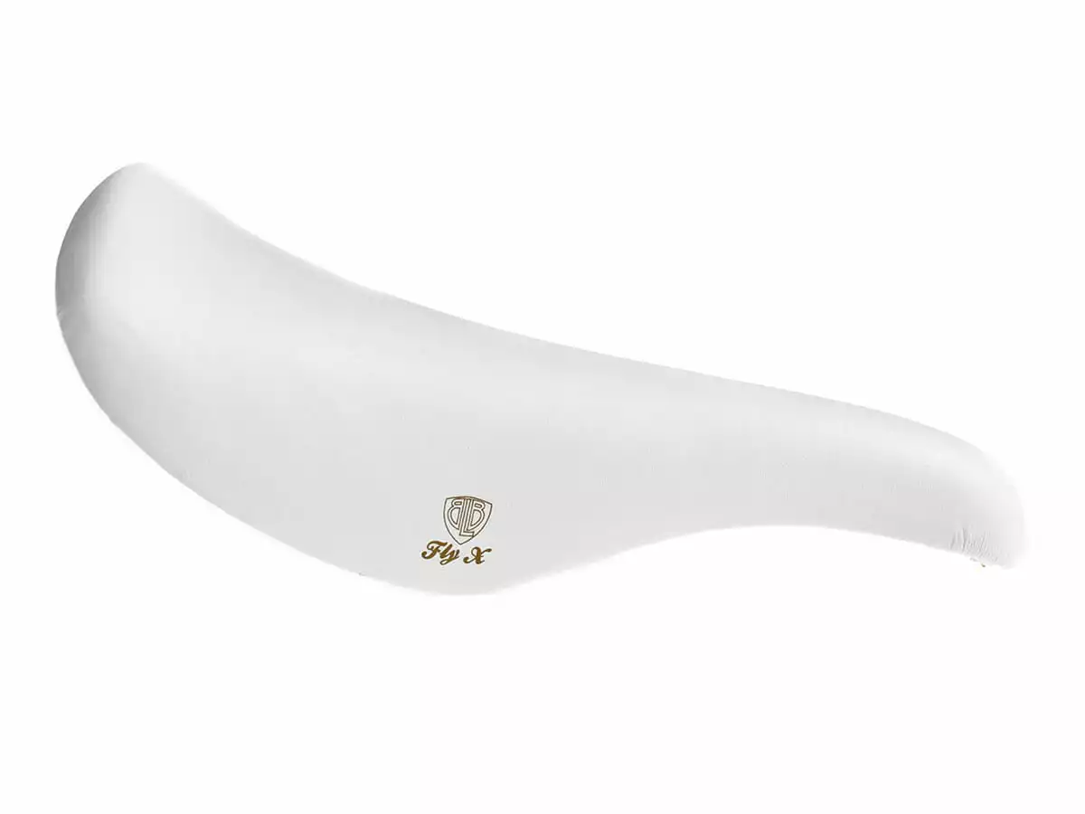 BLB Brick Lane Bikes Fly X Zadel Vegan Microfiber - Wit 3 BLB Brick Lane Bikes Fly X Zadel Vegan Microfiber - Wit