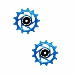 HOPE Jockey Wheels Katrollen - 13 Tanden - Blauw