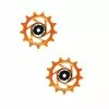 HOPE Jockey Wheels Katrollen - 13 Tanden - Oranje