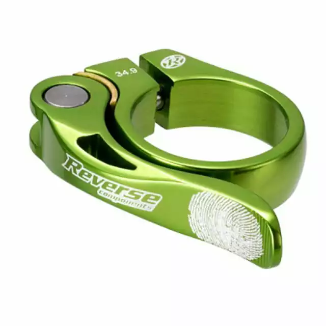 Reverse Long Life Zadelpenklem 34.9mm - Lichtgroen 3 Reverse Long Life Zadelpenklem 34.9mm - Lichtgroen