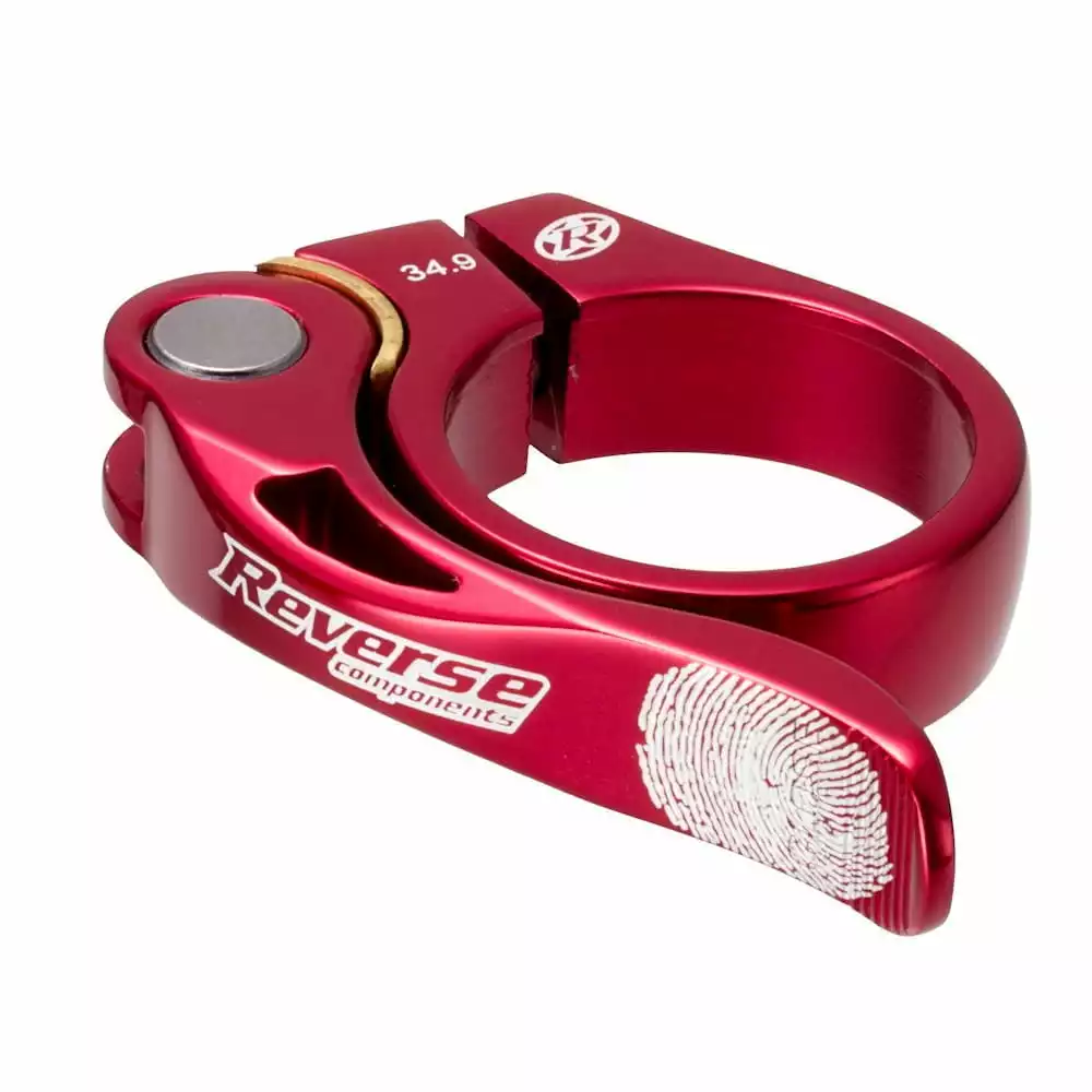 Reverse Long Life Zadelpenklem 34.9mm - Rood 3 Reverse Long Life Zadelpenklem 34.9mm - Rood