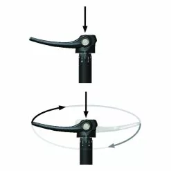 Rock-shox Maxle Ultimate VR 15mm Steekas 7 Rock-shox Maxle Ultimate VR 15mm Steekas -Pitlock Verkoop maxle lever image