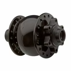 Naafdynamo SON 28 15 Disc 6-gaats - Zwart Geanodiseerd