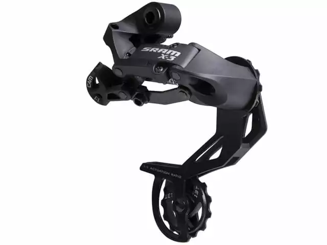 SRAM X.3 Achterderailleur 7-8 Versnellingen - Lange Kooi 3 SRAM X.3 Achterderailleur 7-8 Versnellingen - Lange Kooi